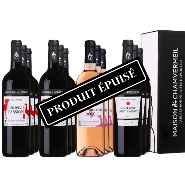 Plaisir de tous les jours Coffret vin coffret 12 bouteilles