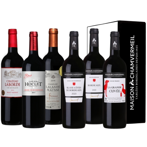 Mon petit coffret Coffret vin ROUGE coffret 6 bouteilles